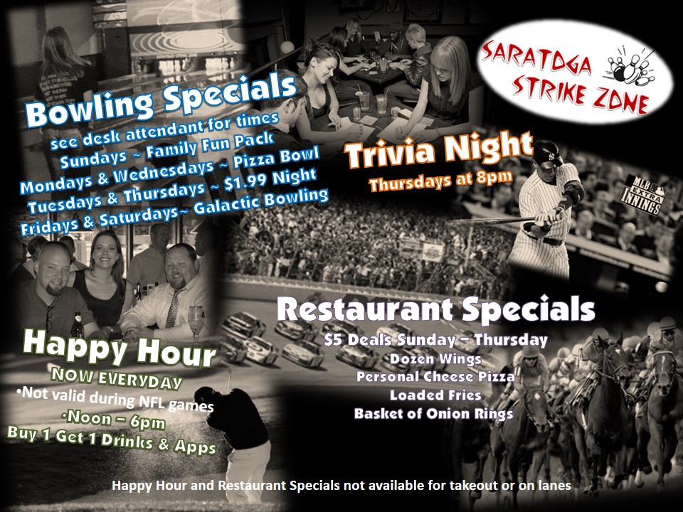 Saratoga Strike Zone > End Zone Sports Pub